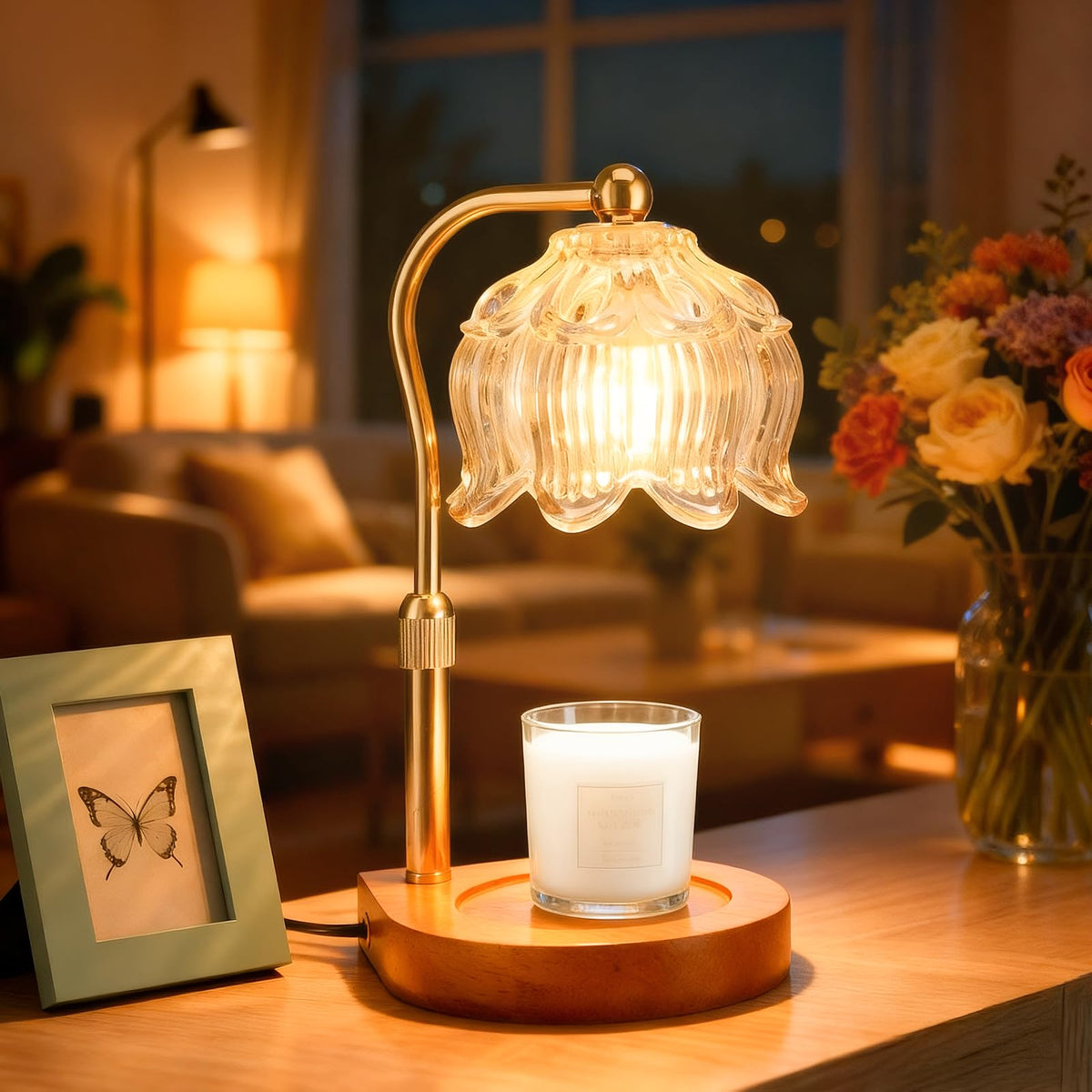 Candle Warmer Lamp with Timer and Dimmer L399