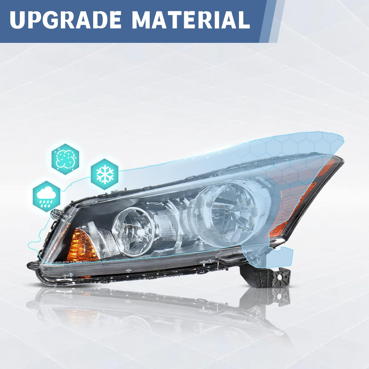 Headlights Assembly Replacement 4Dr V59676