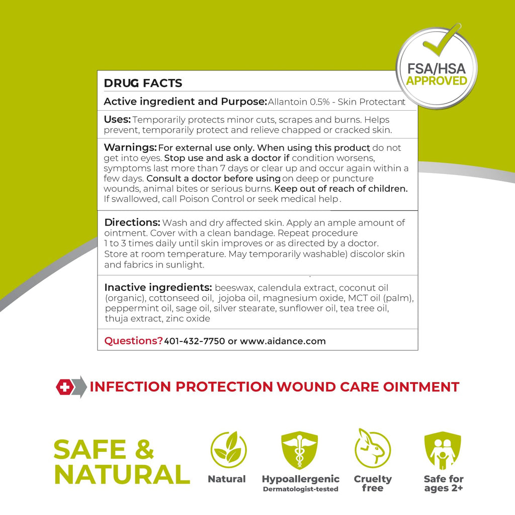 Wound Care Healing Ointment 0.5oz K1864