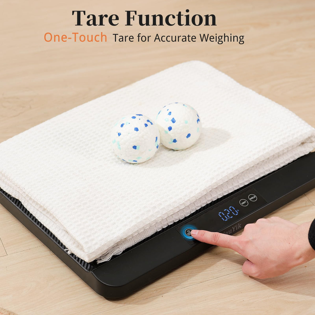 Digital Pet Scale with Non-Slip Mat, Up to 88lb, Black Z6235