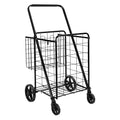 Foldable Utility Cart with 360-Degree Wheels, X-Large, Black L917
