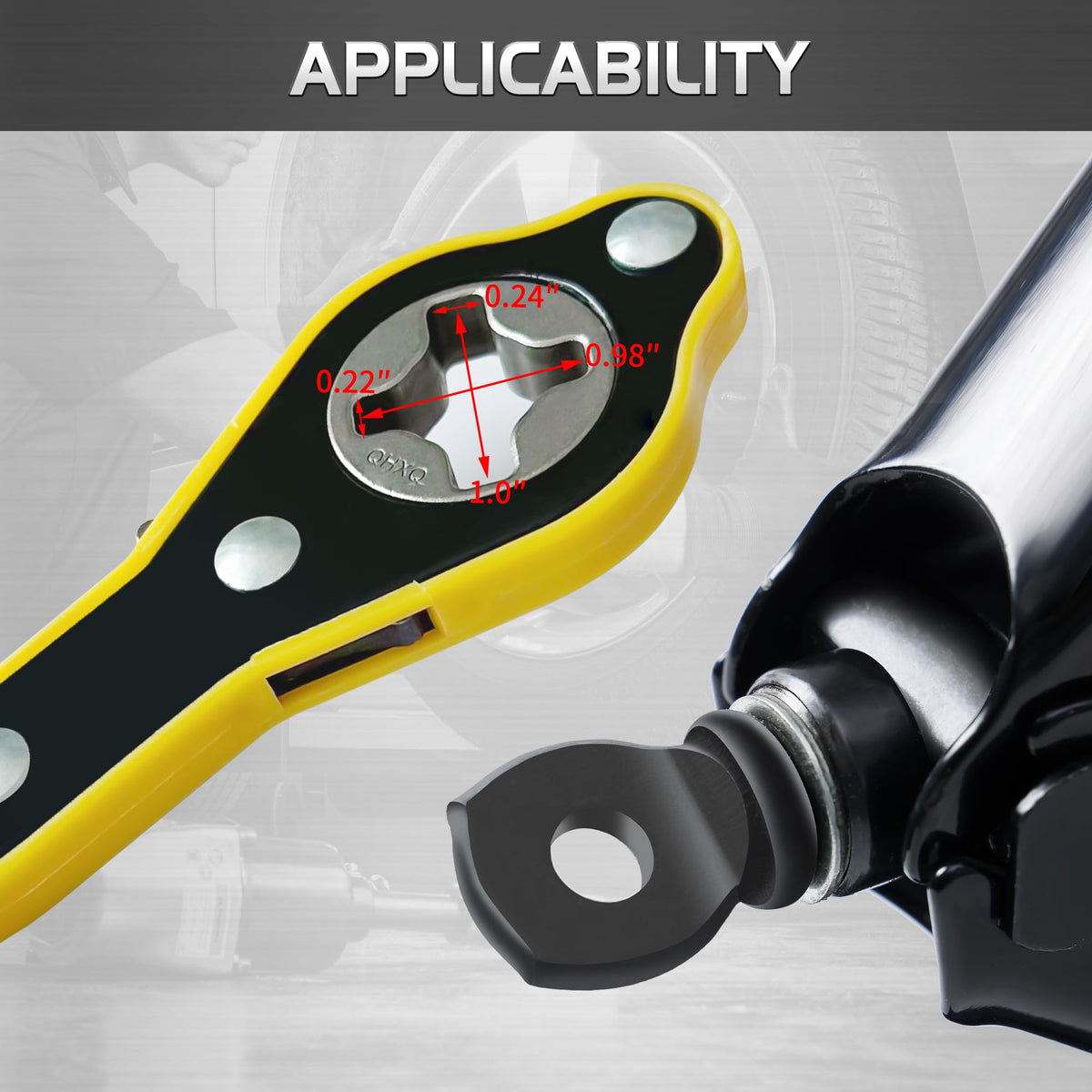Ratchet Wrench for Scissor Jacks M4358
