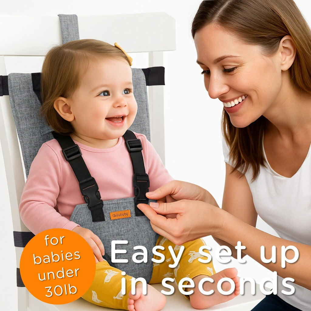 Compact Travel High Chair Portable Baby Harness Seat B19497