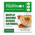 High Protein Instant Oatmeal Mix, 15g Protein, 7 Servings, Maple Brown Sugar D223904