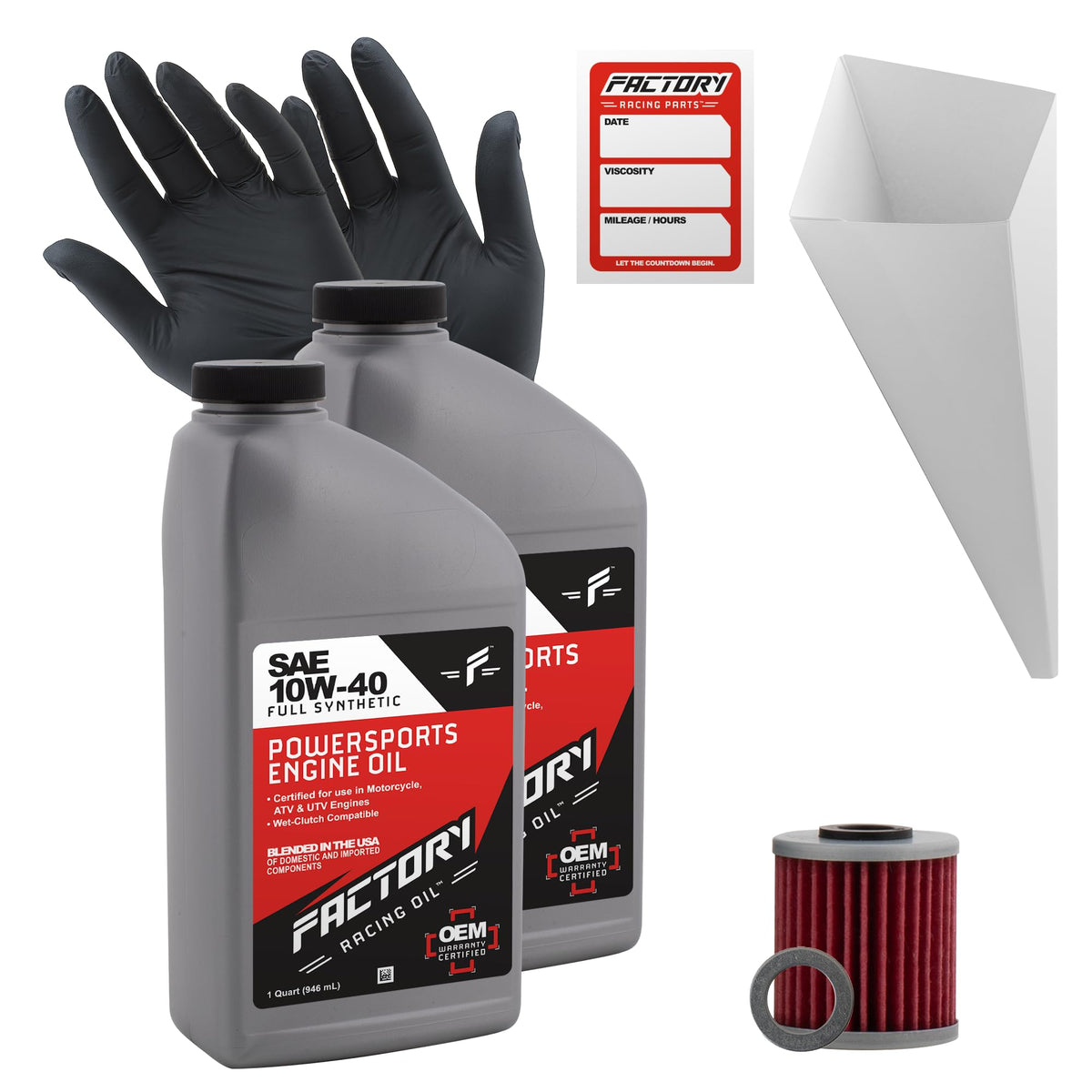 Oil Change Kit compatible with Kawasaki KX450F/SR/X O530