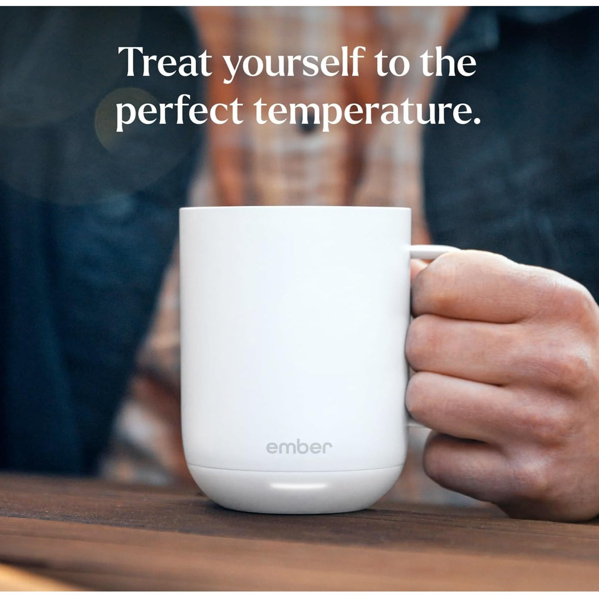 10oz White Temperature Control Smart Mug N409461