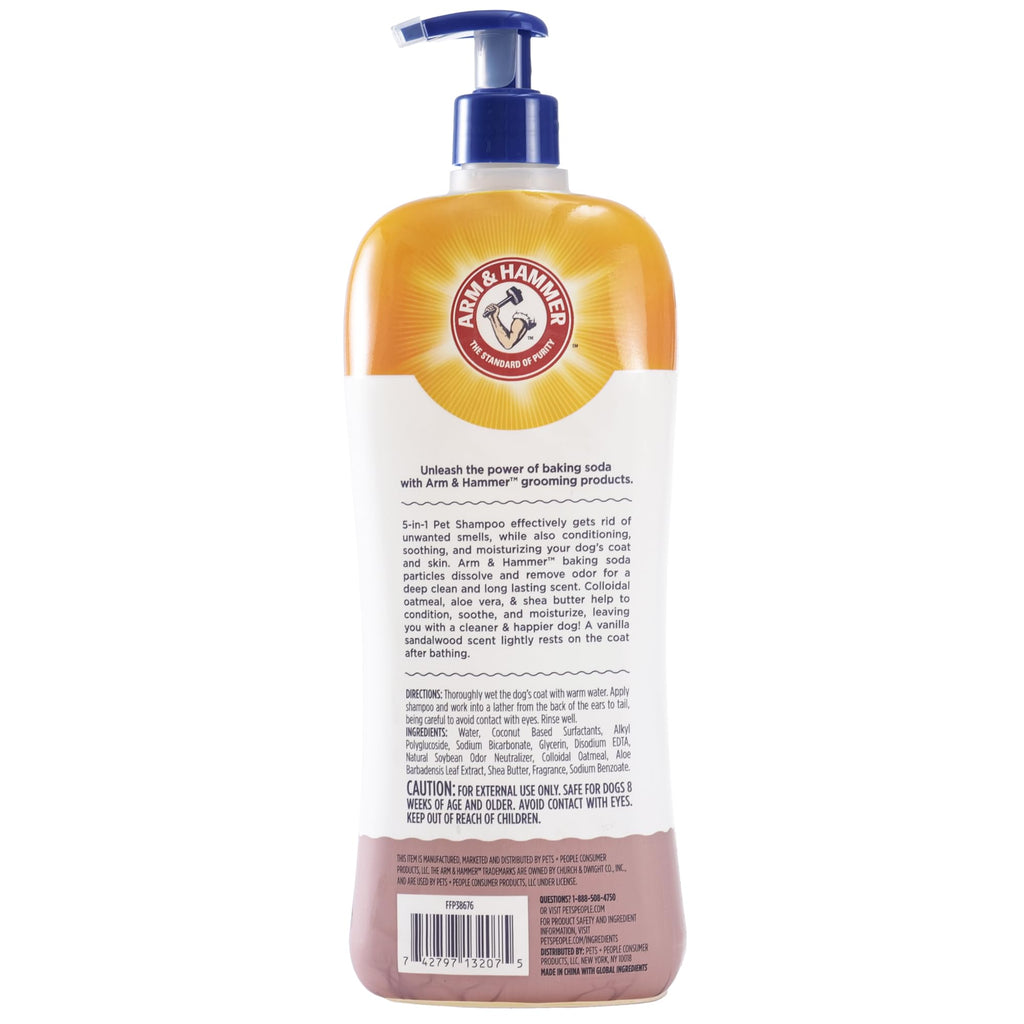 Vanilla Sandalwood Dog Shampoo 32 Fl Oz D883179
