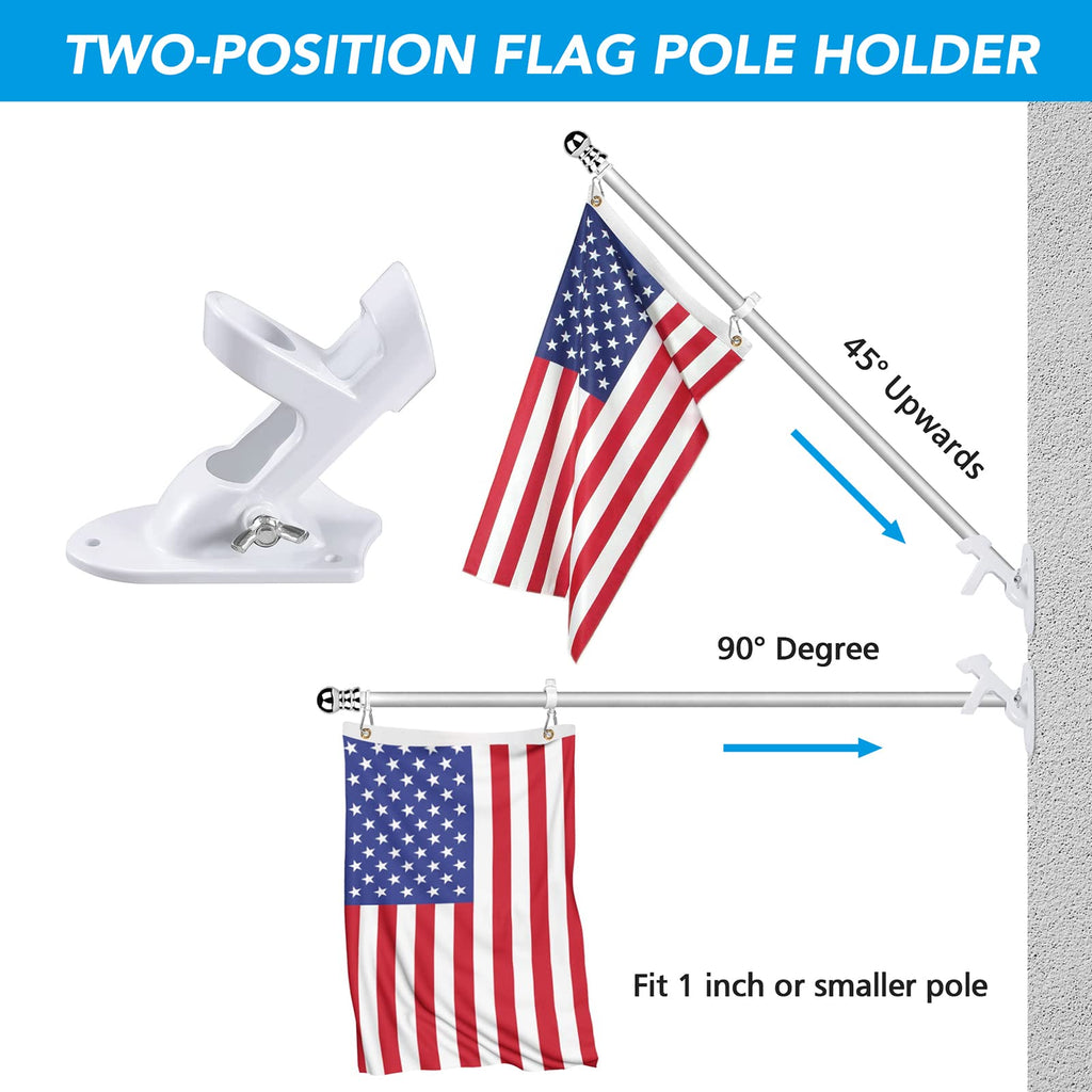6FT Aluminum Spinning Flag Pole F487