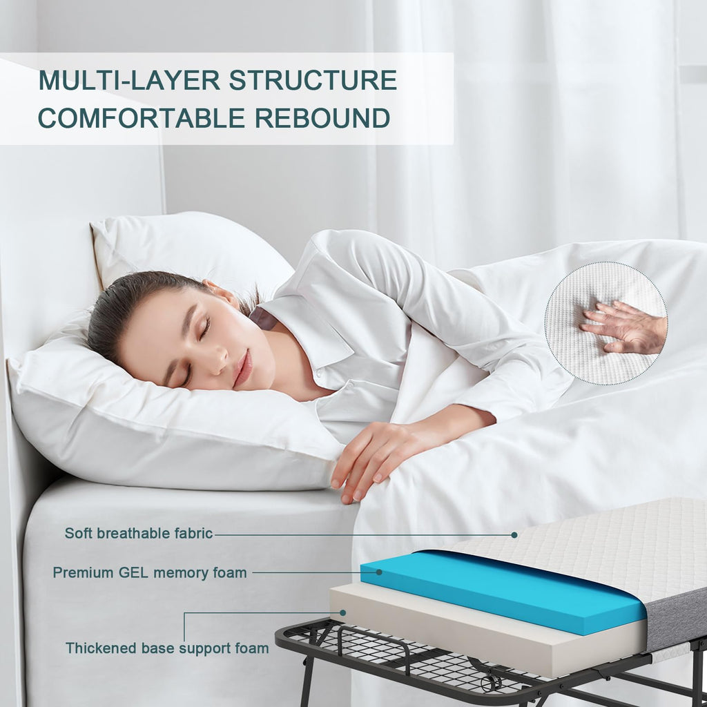 Folding Bed with Mattress I3120