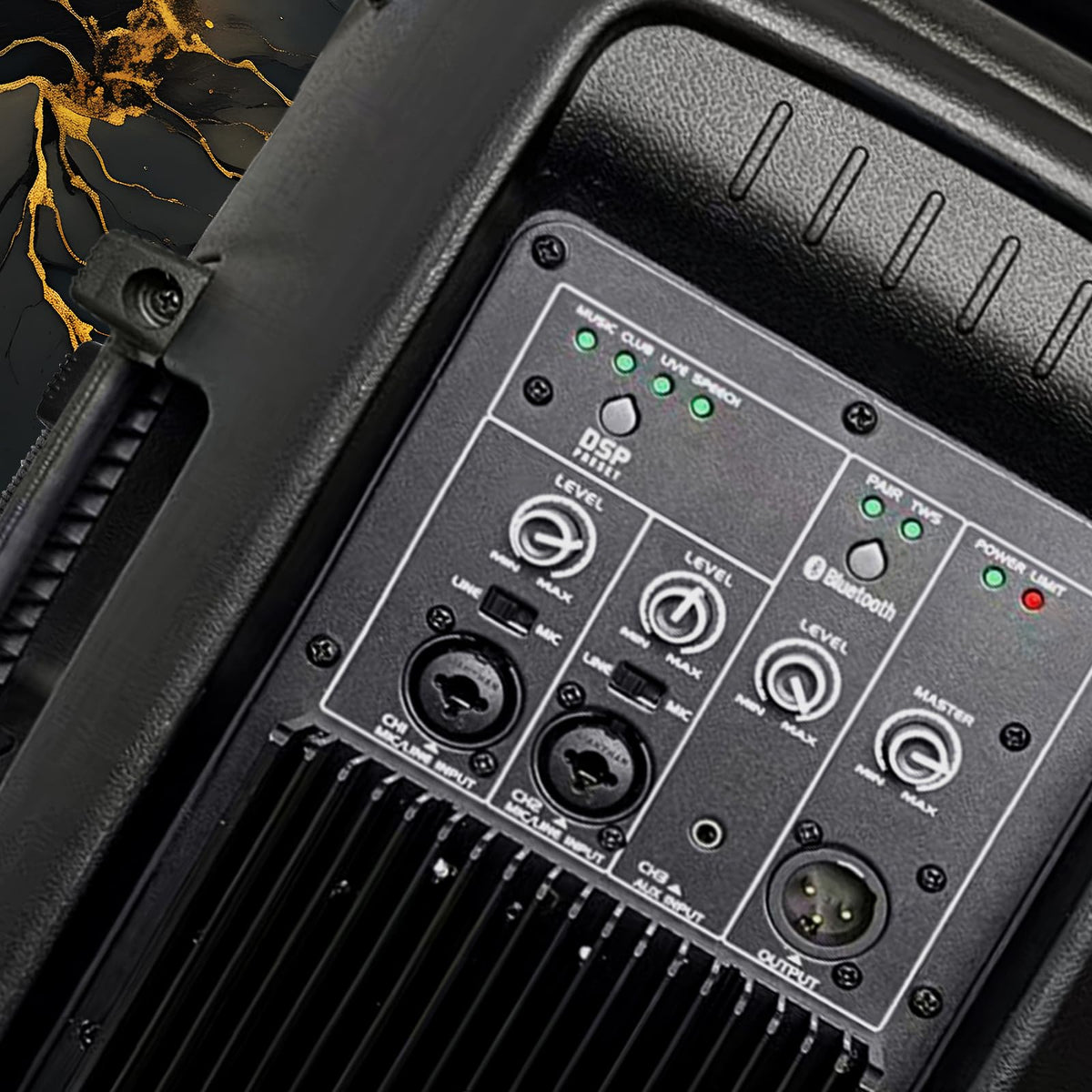 10 Inch 1200W PA Speaker System C593