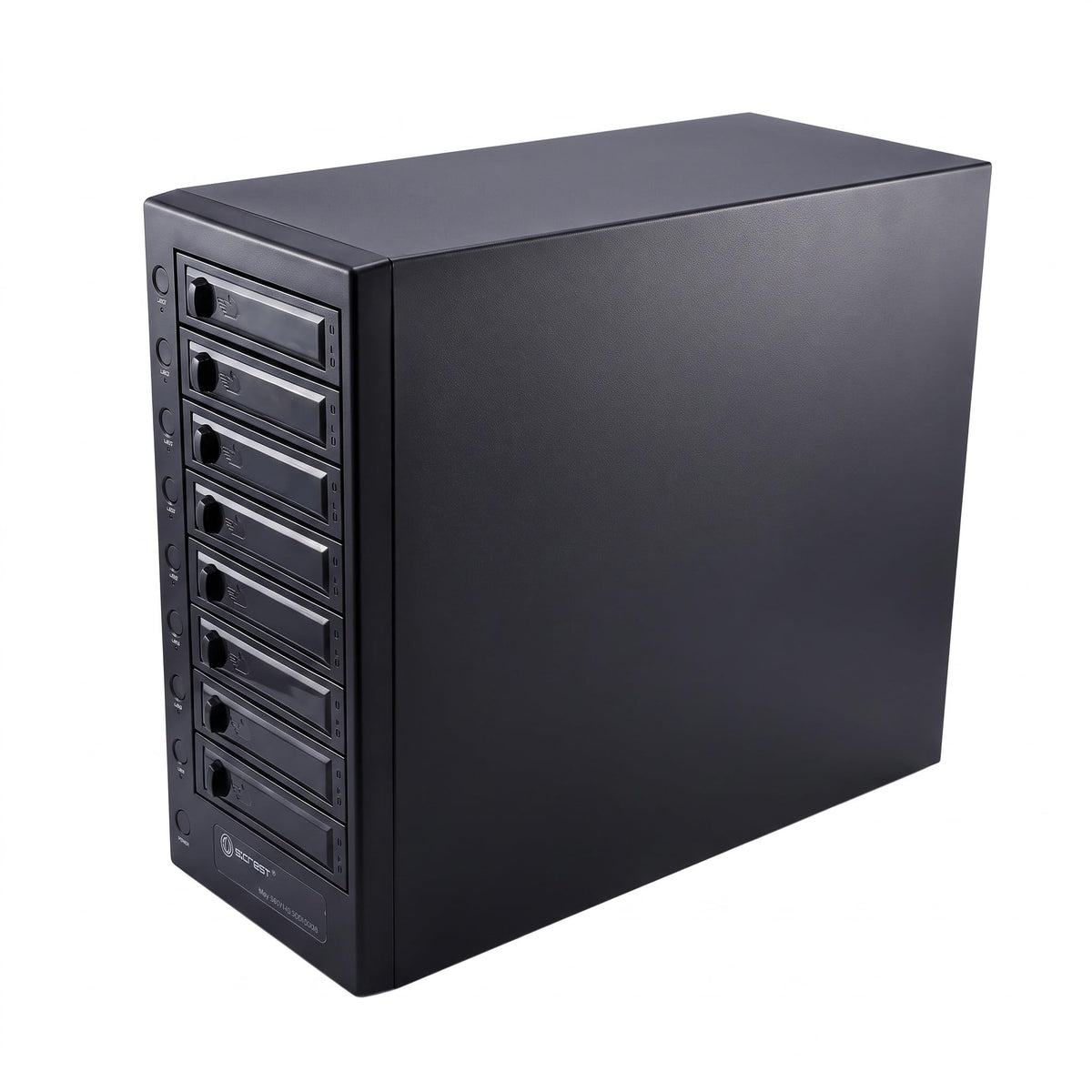 USB 4.0 40Gbps Type-C 8 Bay 2.5 Inch and 3.5 Inch SATA Hard Drive Enclosure D296668