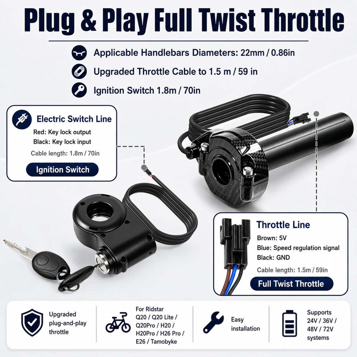 Twist Throttle Q961