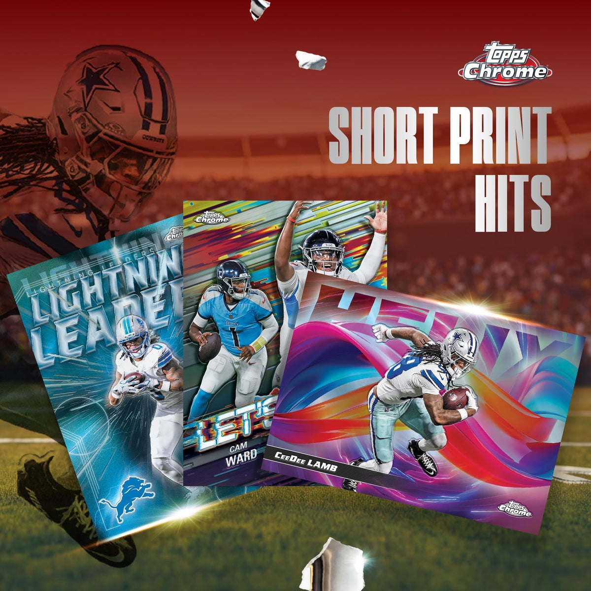 2025 Topps Chrome NFL Football Mega Box I2961
