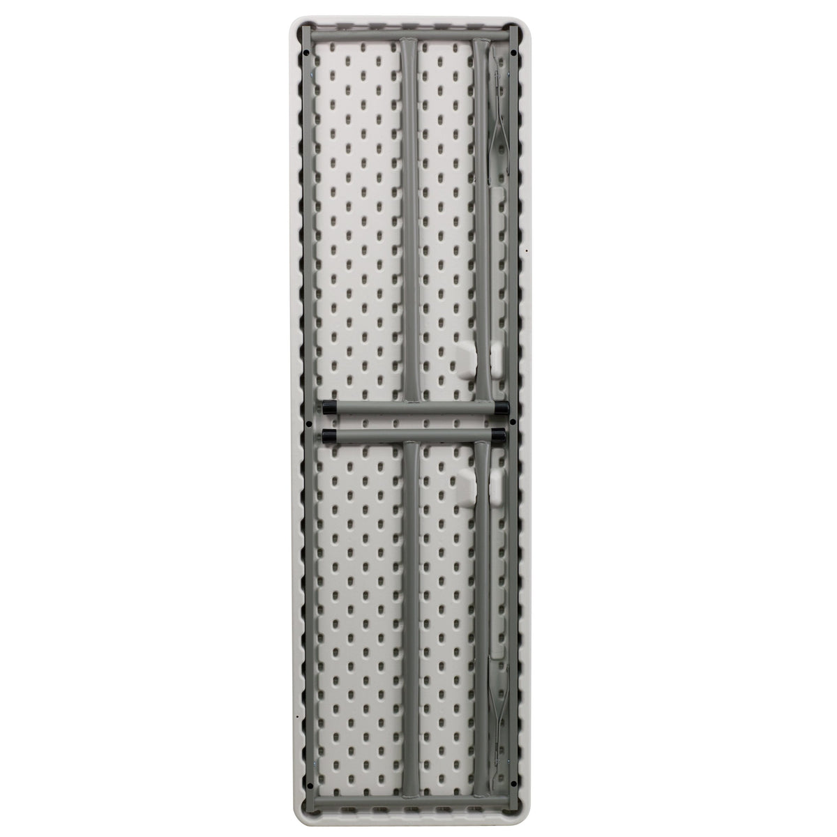 White Rectangular Plastic Folding Table B918052