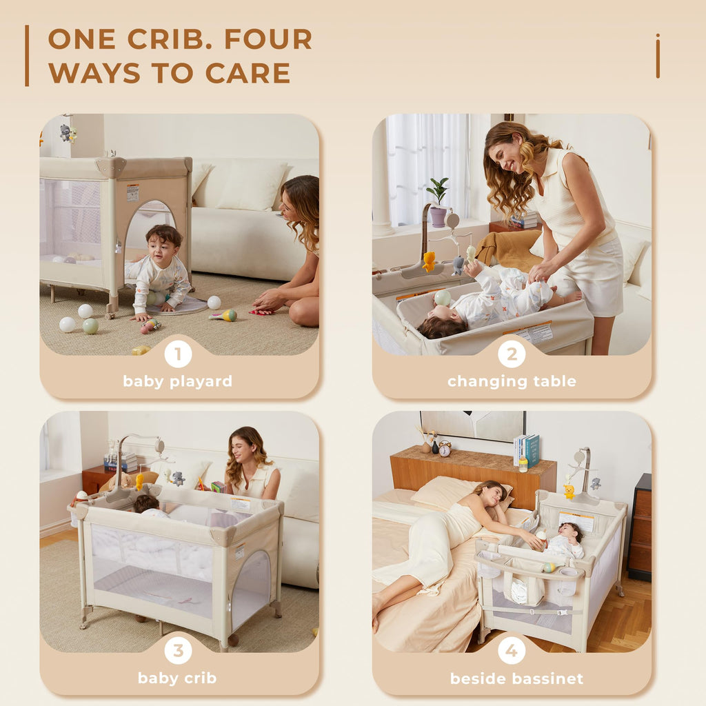 Pack and Play with Baby Bassinet X396