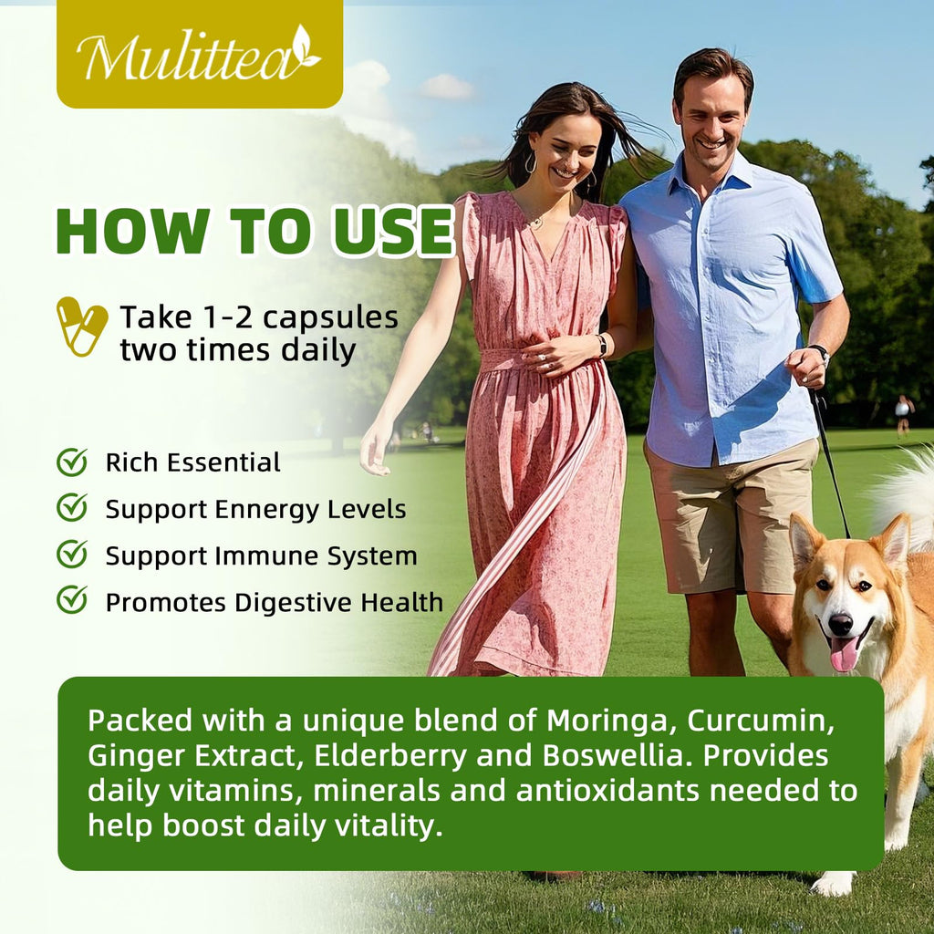 Moringa Capsules 1000mg with Ashwagandha & Turmeric X447909