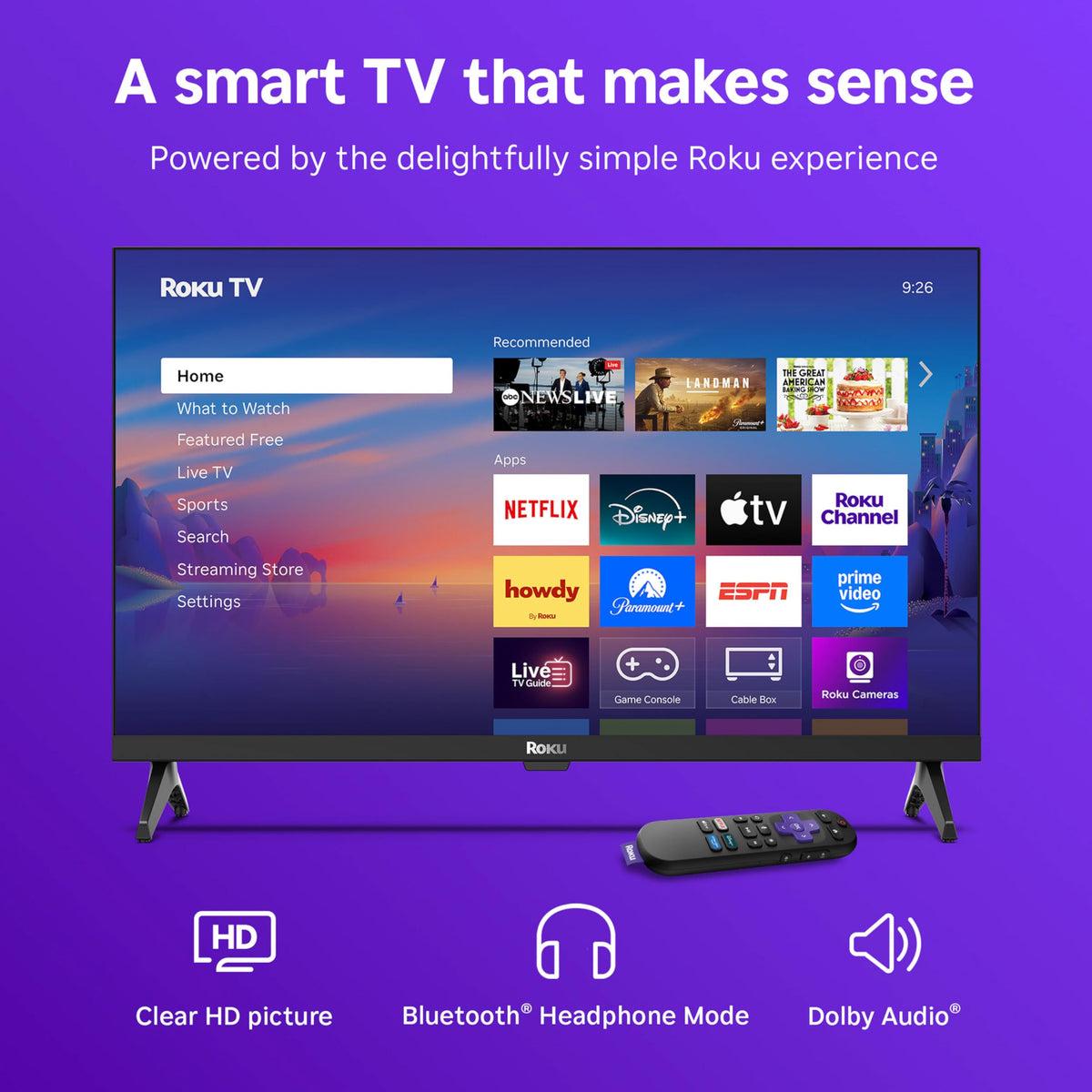 24-Inch 720p HD LED Smart TV B187