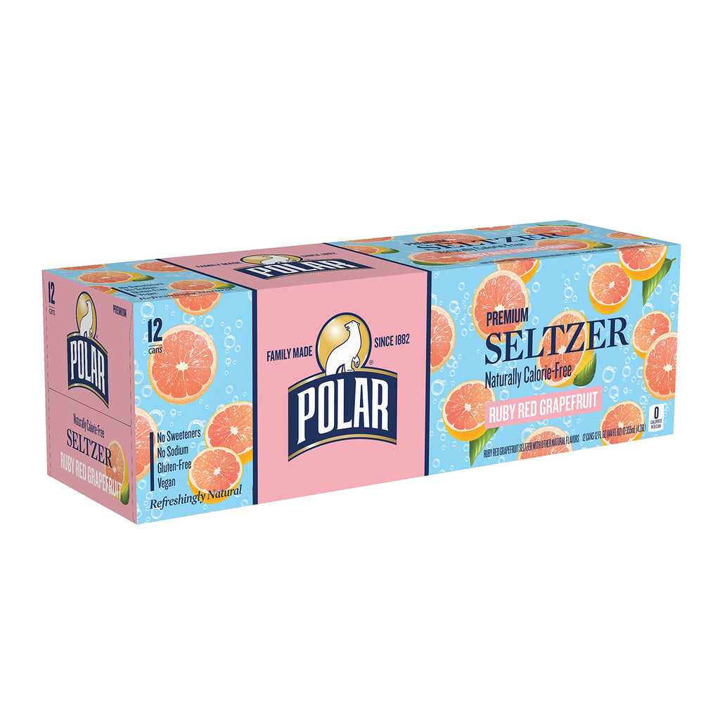 Ruby Red Grapefruit Seltzer Water 12 fl oz 12 Pack T6812