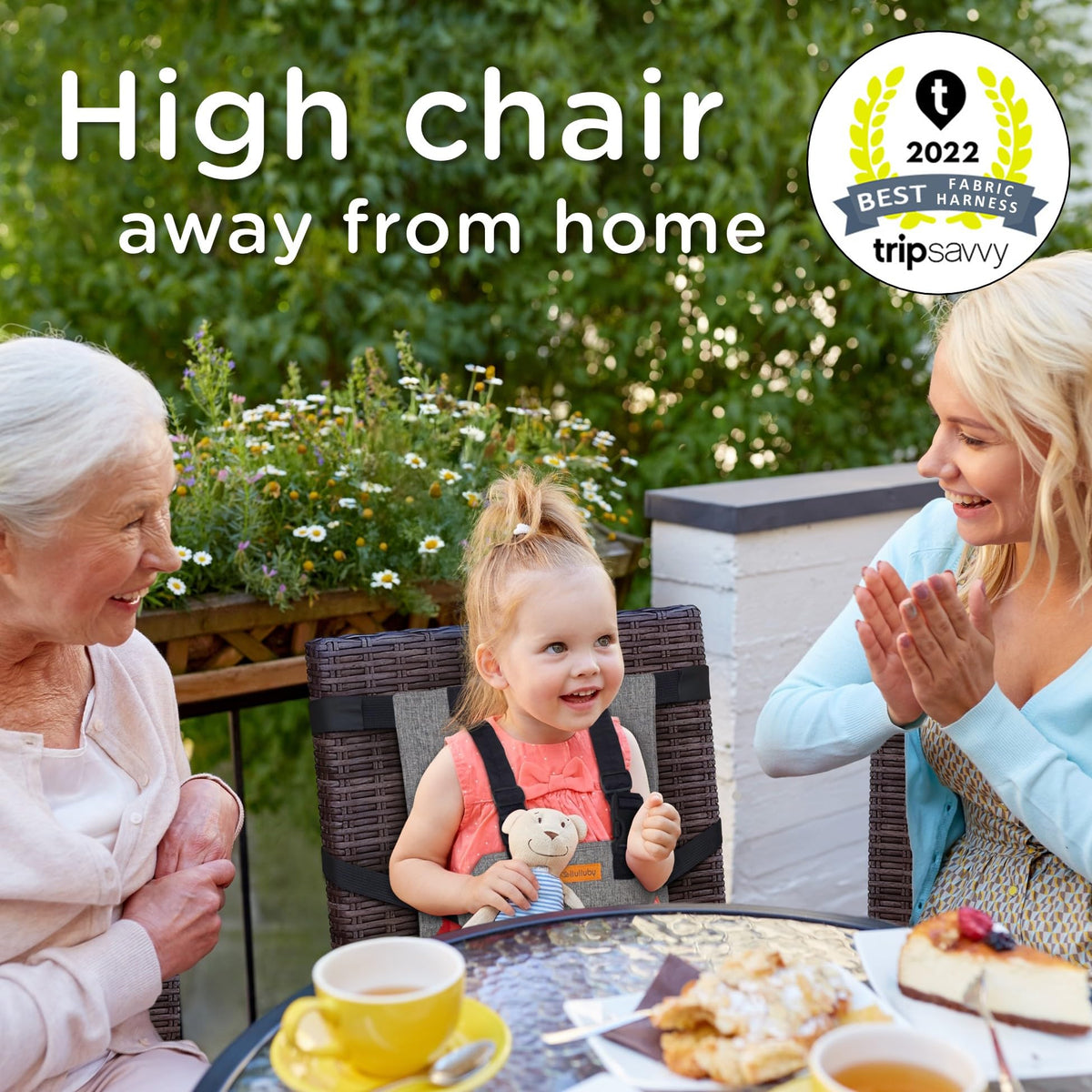 Compact Travel High Chair Portable Baby Harness Seat B19497