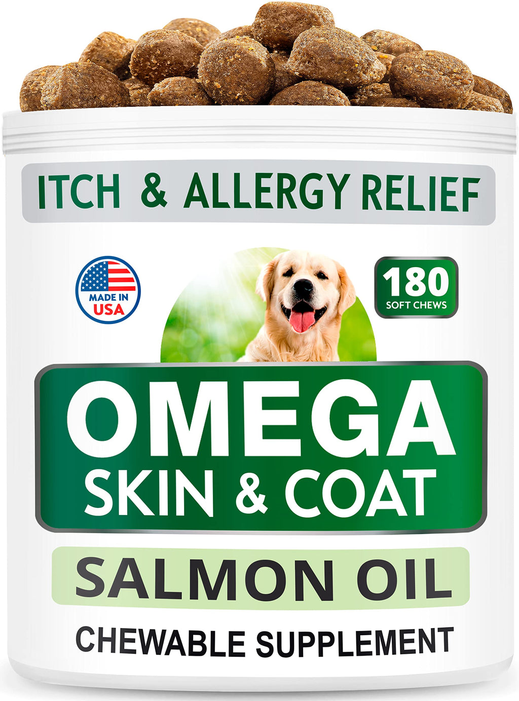 Dog Probiotics Chews + Omega 3 Bundle R940