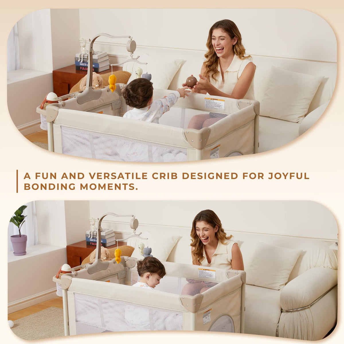 Pack and Play with Baby Bassinet X396