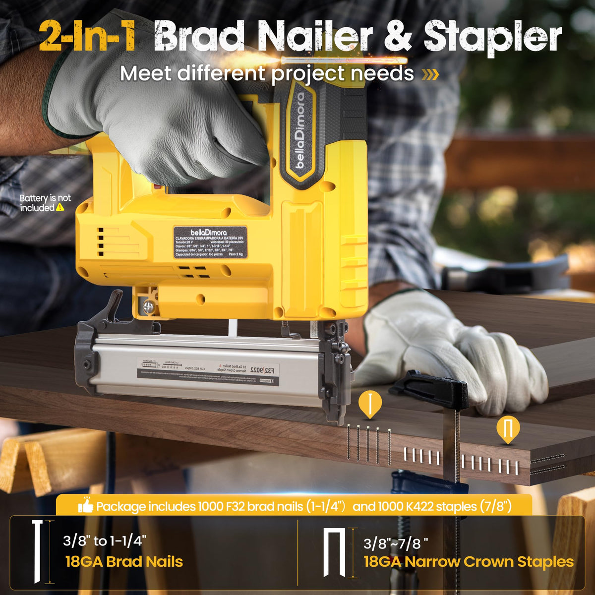 Cordless Brad Nailer Z872
