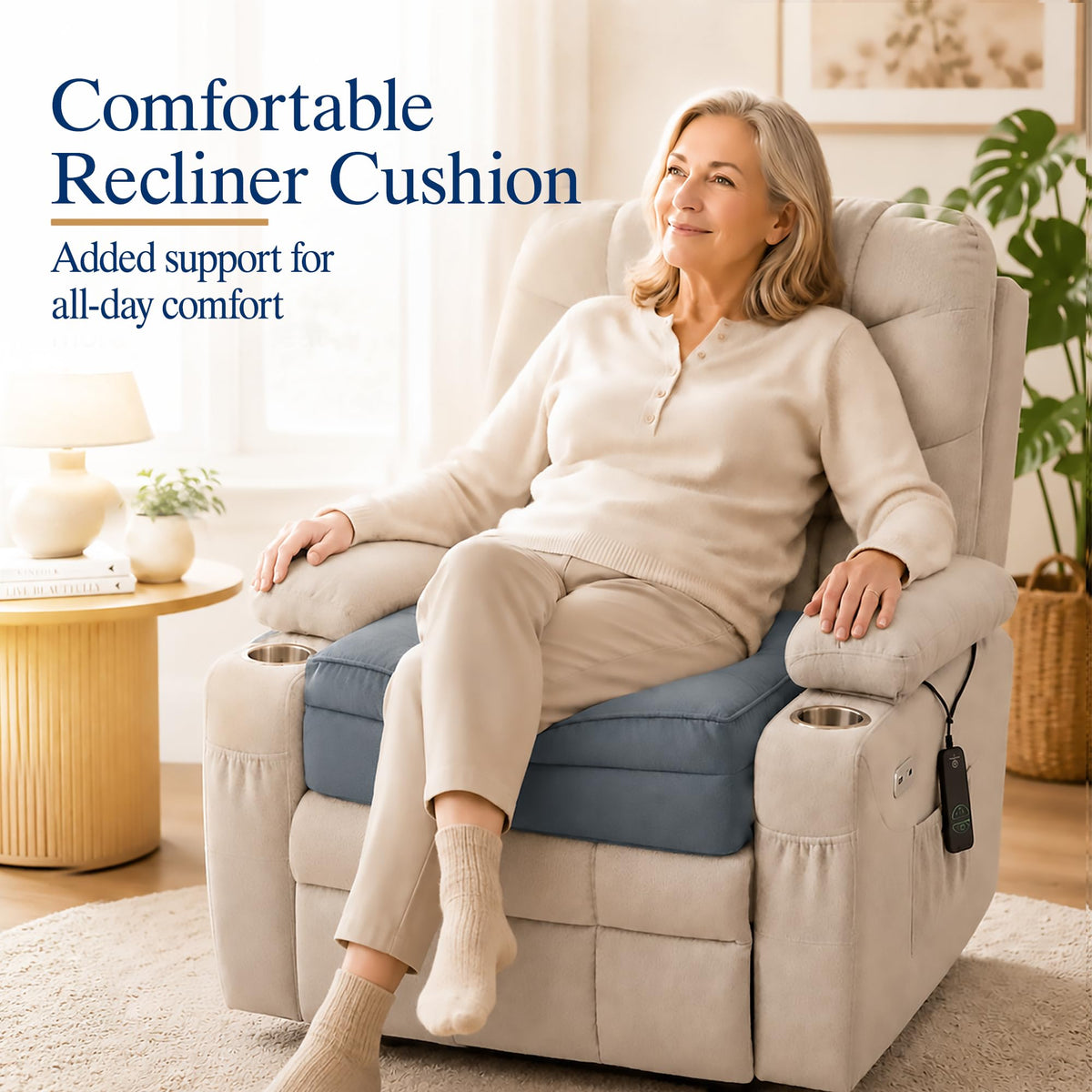 20x20x5 Recliner Seat Cushion Y1312