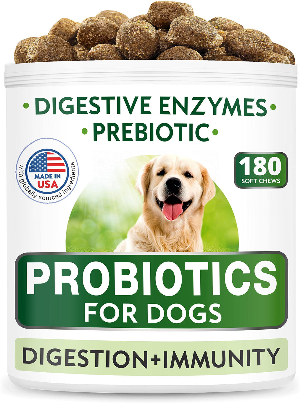 Dog Probiotics Chews + Omega 3 Bundle R940