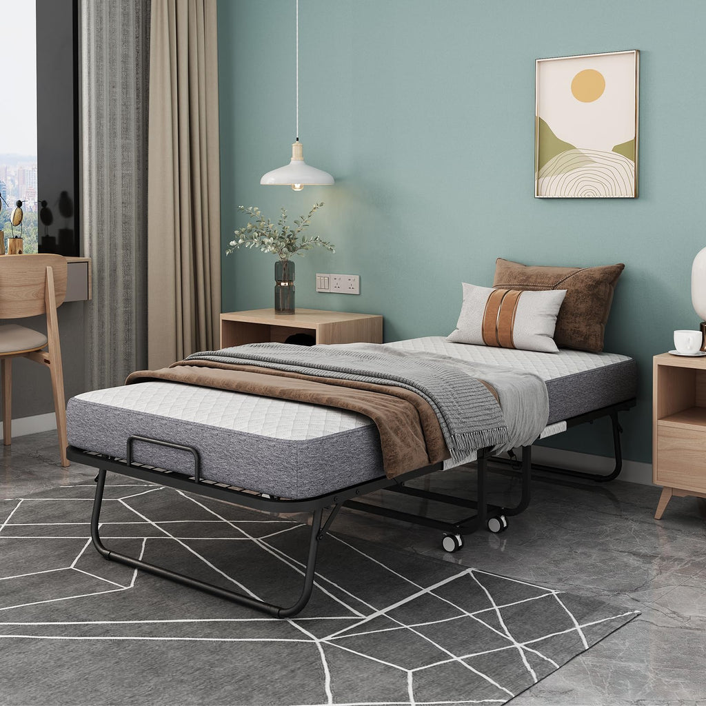 Folding Bed with Mattress I3120