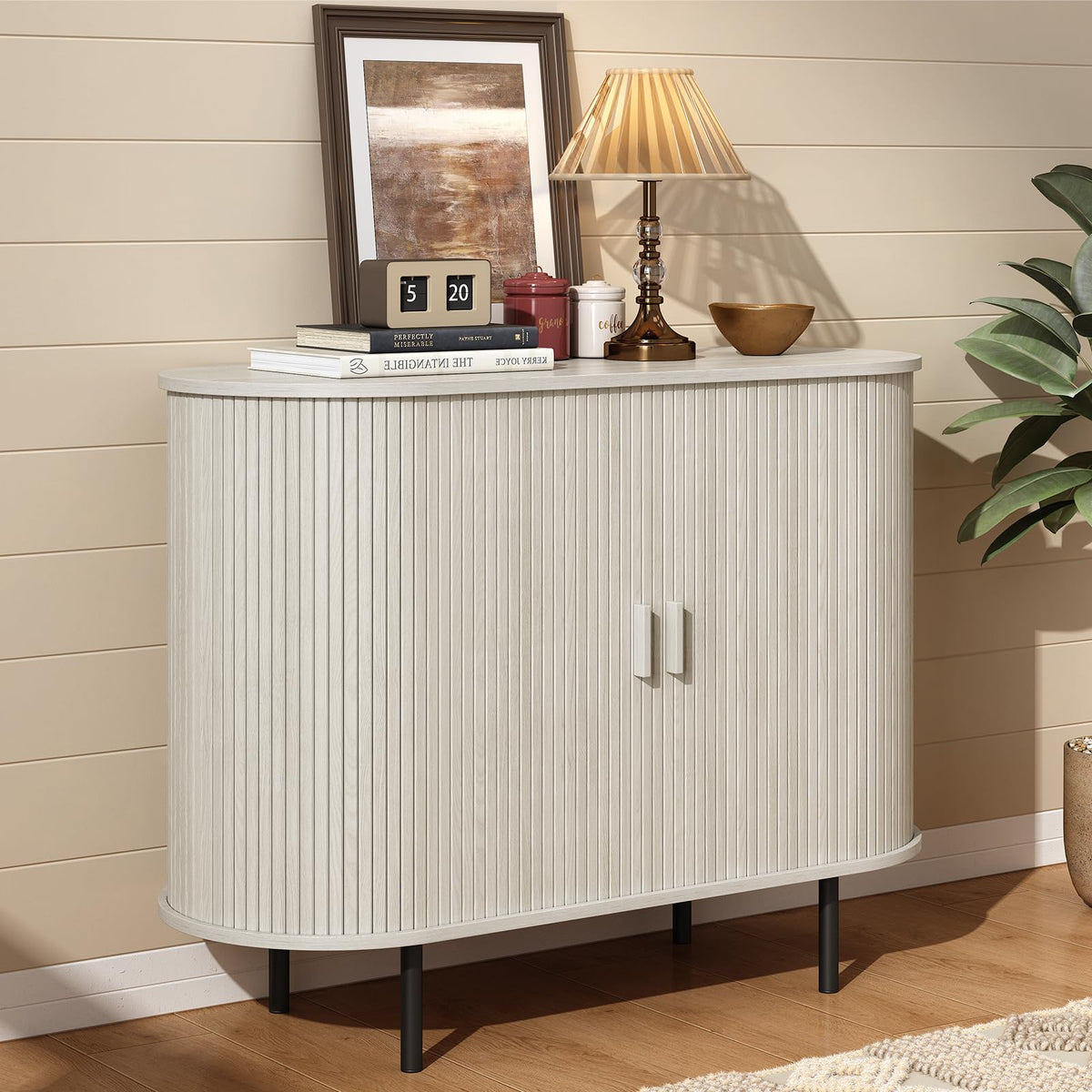 40" Sideboard Buffet Cabinet with Sliding Door S885