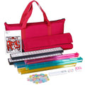 166 Tiles Mahjong Tile Set with Racks and Carrying Bag B4319