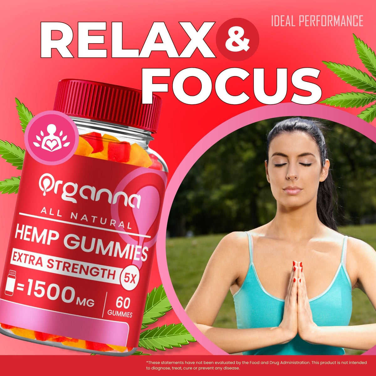 All Natural Full Spectrum Gummies 3 Pack J408