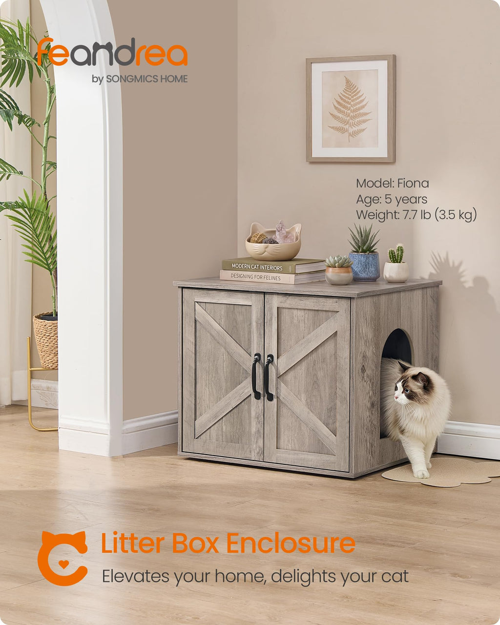 Cat Litter Box Enclosure V45402