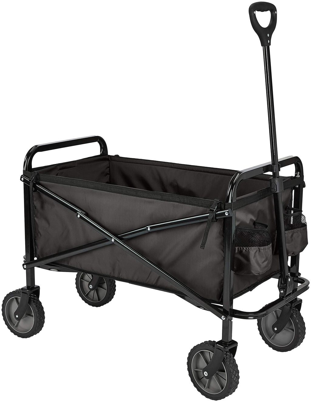 Collapsible Heavy Duty Utility Wagon 265 Pounds Capacity Black W808799