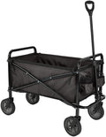 Collapsible Heavy Duty Utility Wagon 265 Pounds Capacity Black W808799