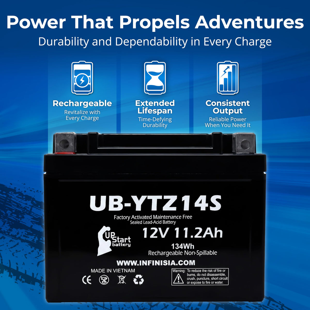 12V 11.2Ah Battery R348416