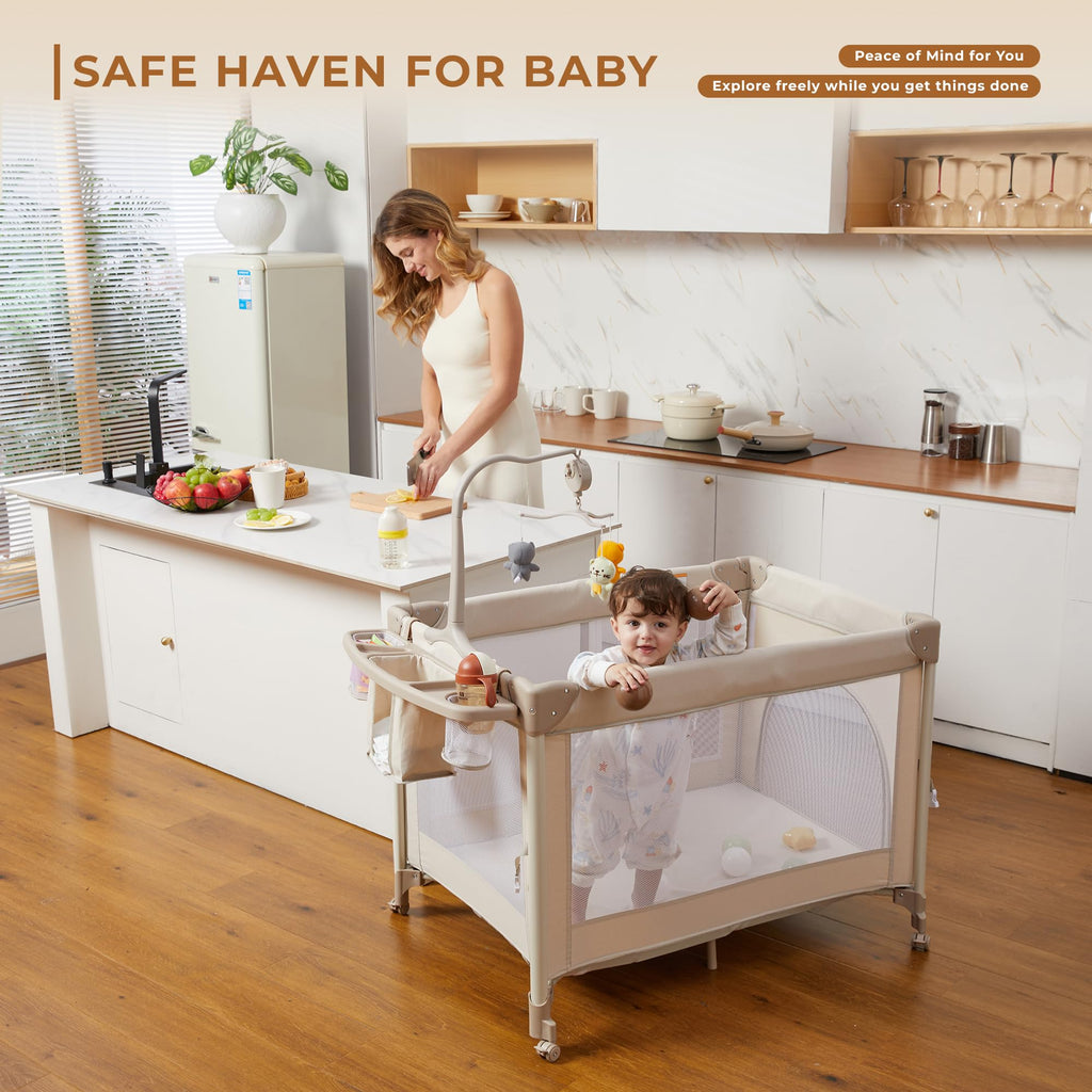 Pack and Play with Baby Bassinet X396