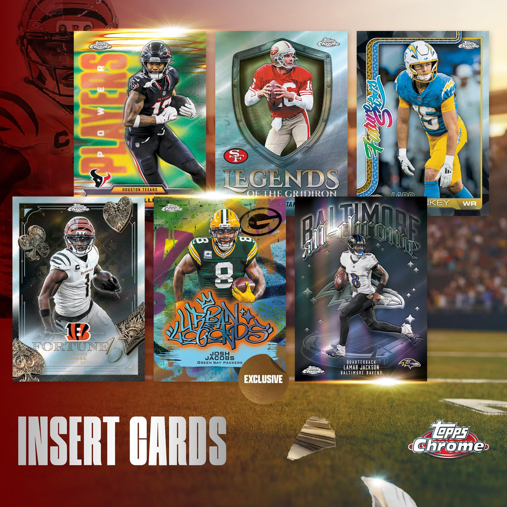 2025 Topps Chrome NFL Football Mega Box I2961