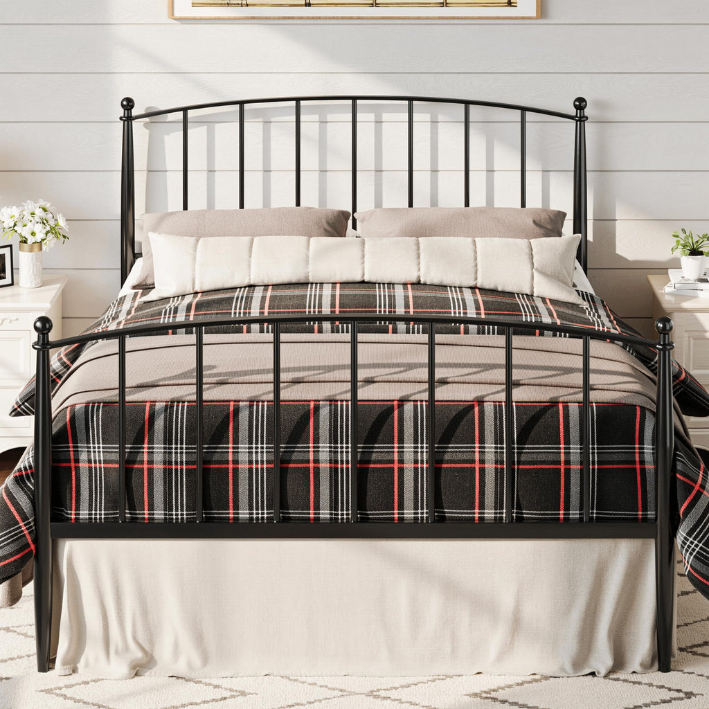 Metal Full Size Platform Bed Frame D22693