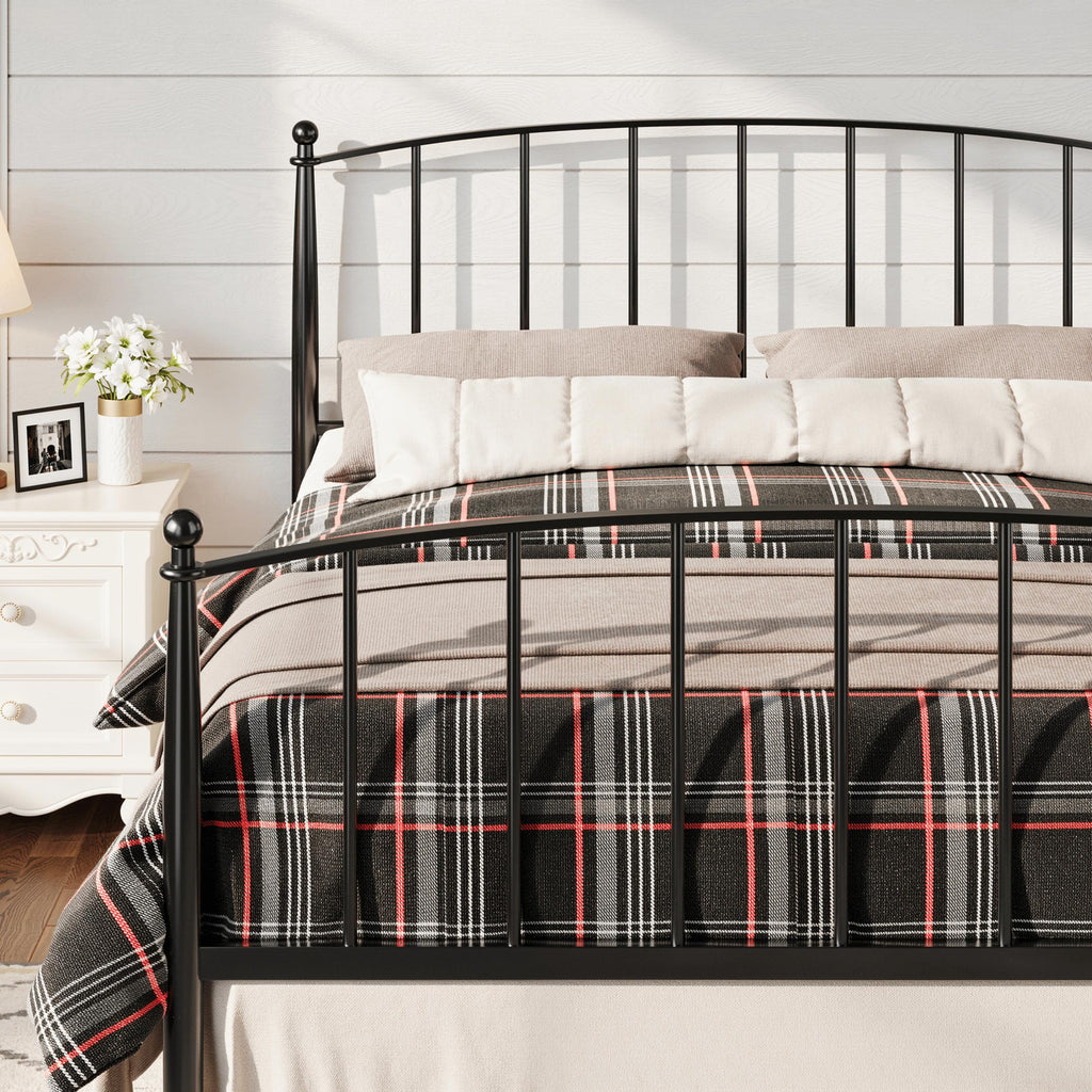 Metal Full Size Platform Bed Frame D22693