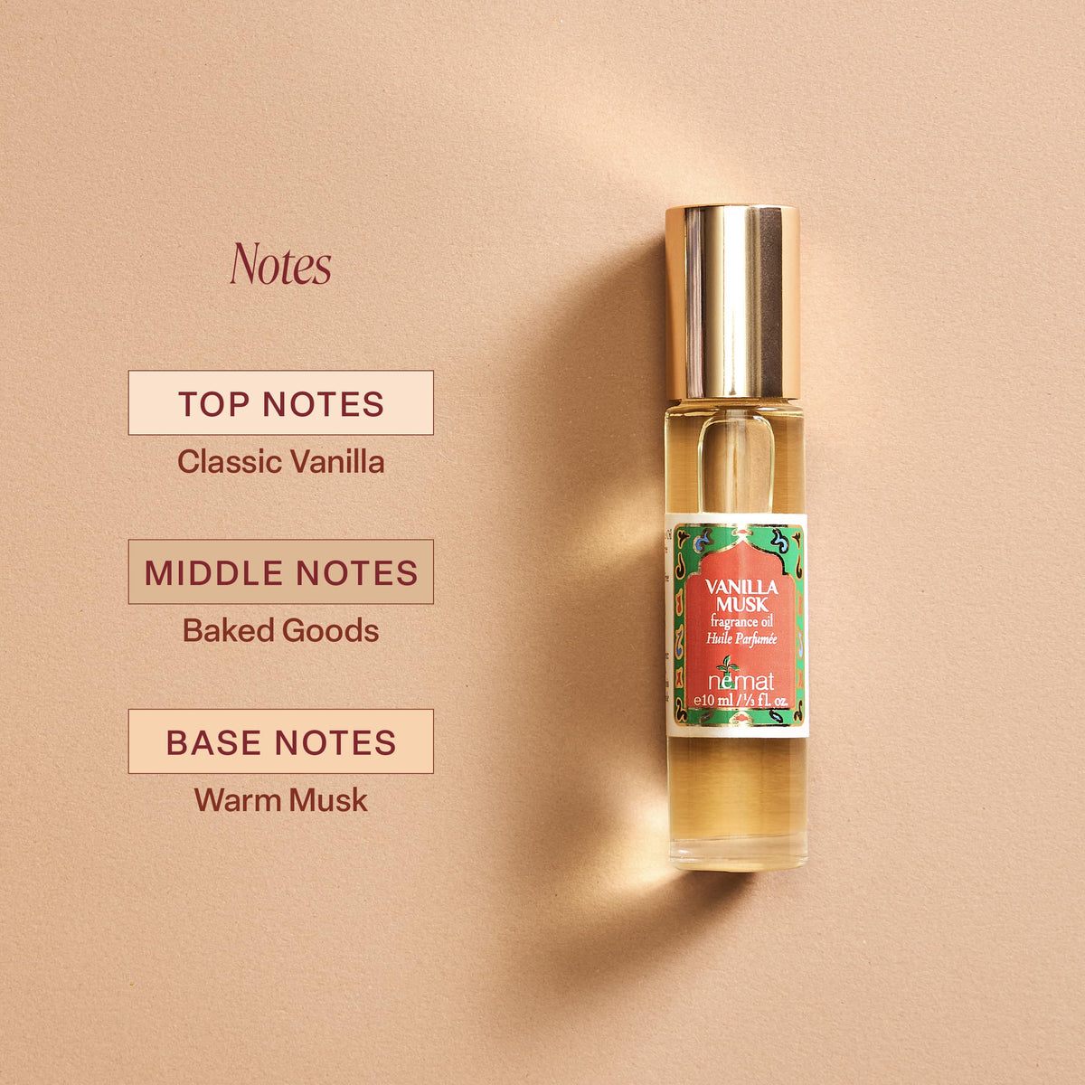 Vanilla Musk Perfume Oil Roll-On 10 ml P7217