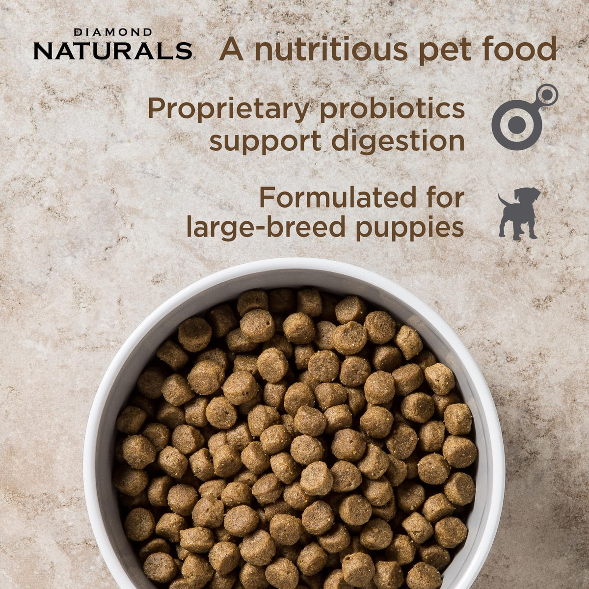 Large Breed Puppy Dry Dog Food Lamb & Rice 40lb A309